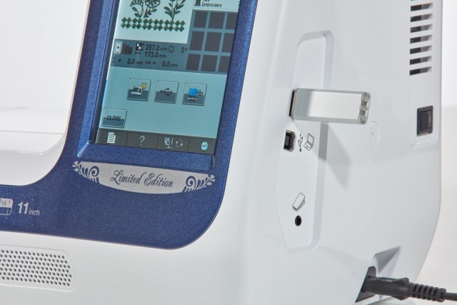 USB inngang.