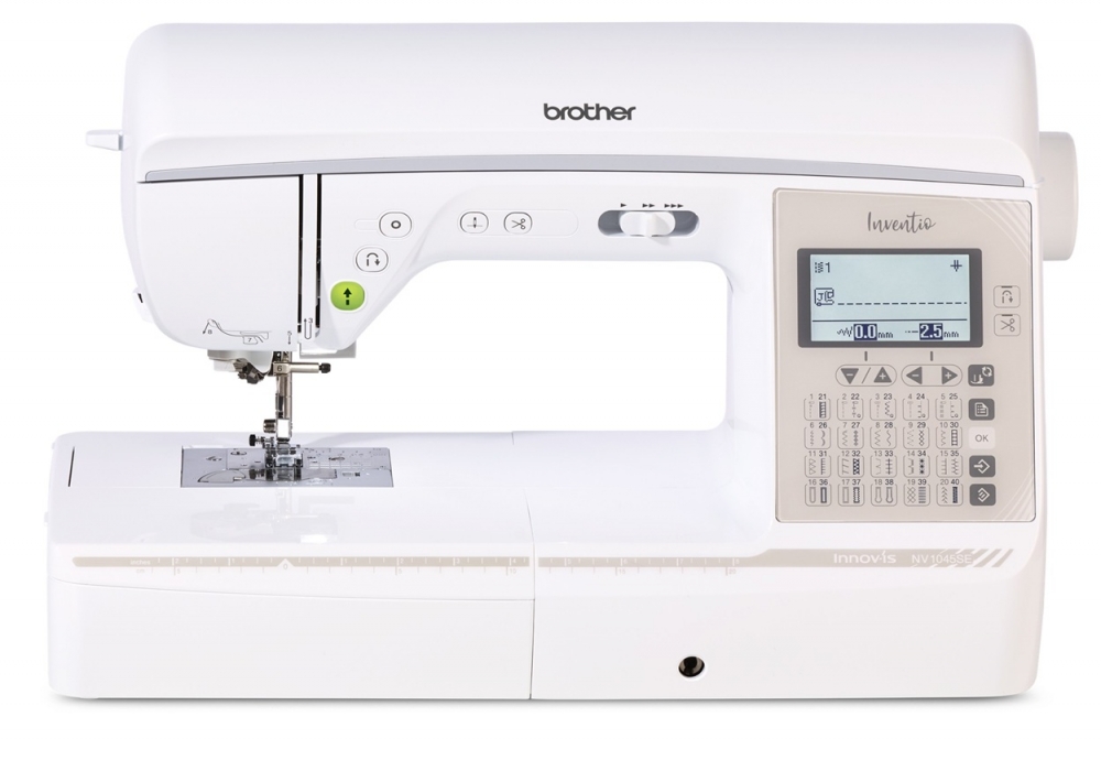 Med sin kraftige motor og store arbeidsflate er Innov-is NV1045 Special Edition den ideelle maskinen for å gjøre ambisiøse ideer til virkelighet. Funksjonaliteten til denne symaskinen lar deg takle større prosjekter med letthet.